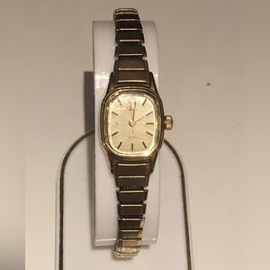Timex vintage gold tone watch